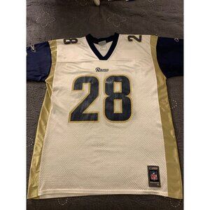Vintage St. Louis Rams Marshall Faulk Jersey 28